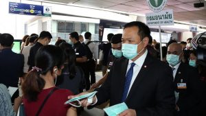 No mask mandate cancellation will be announced from Thai government, will be a “natural” process Public Health Minister says