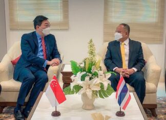 Phuket governor welcomes Singapore ambassador to discuss cruise tourism from Singapore to Phuket
