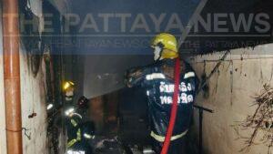 Fire damages house in Phuket early this morning, alarming local residents