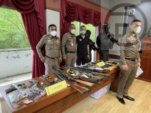 67 guns, 3 bombs, 127,471 methamphetamine pills and 9,433 grams of crystal meth seized in Thailand crackdown including Phuket