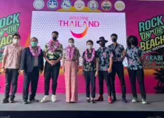 Enjoy “Rock on the Beach Music Festival” in Phuket and Krabi – PRESS RELEASE