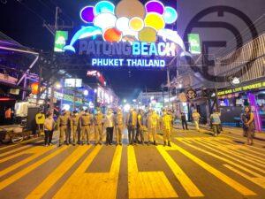 Officials inspected Bangla Road to ensure entertainment venues following rules