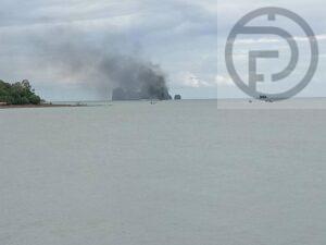 Eighteen passengers and two crew members injured after boat from Surat Thani to Chumphon explodes