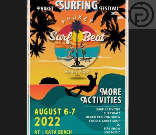 Phuket to hold Surf X Beat Series 2022 at Kata Beach