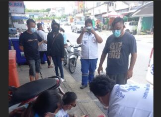 Man seriously injured after allegedly being slashed by “friend” on road in Wichit
