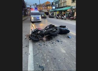 Japanese boy and Russian man injured after multiple motorbike collision in Kata