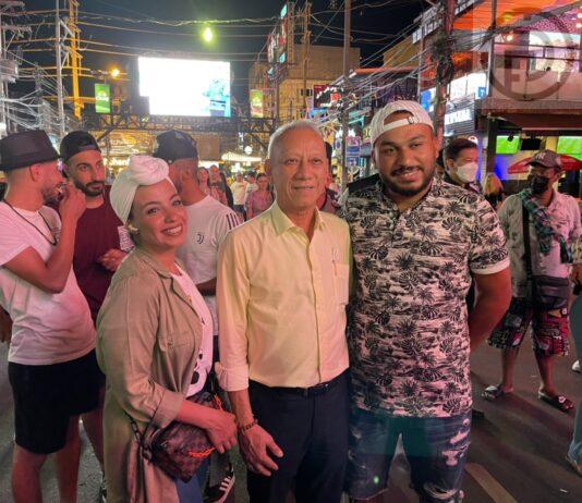 Tourism and Sports Minister visits Bangla Road in Patong