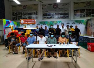Eighteen gamblers arrested in Thalang raid