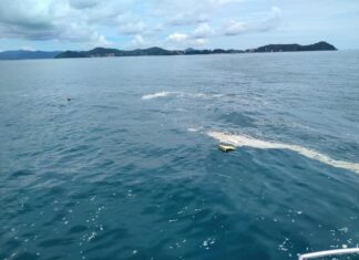 Contaminated seawater found in Phuket, officials state not an environmental hazard