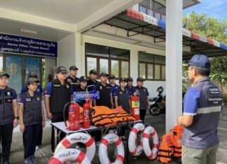 Phuket Marine Office ensures safety on Loy Krathong