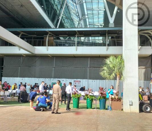 Foreign man seriously injured after falling from Phuket Airport departure platform