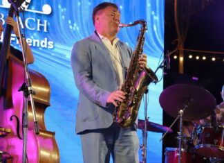 Famous Russian jazz saxophonist present at Jazz on the Beach in Karon