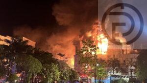 At least 21 Thais die in huge fire at hotel and casino in Poipet, Cambodia