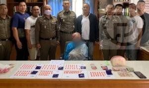 Female drug dealer arrested in Thalang with 1,720 methamphetamine pills