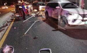 In Total, 41 Road Accidents, 42 Injuries, and 3 Deaths Recorded in Phuket’s ‘New Year’s Seven Days of Danger’