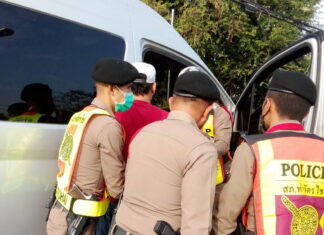Intoxicated Phuket Minivan Driver Arrested with Drugs After Reckless Driving Caught on Video