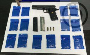Man Arrested with 2,800 Methamphetamine Pills and Gun in Phuket