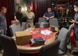 Fourteen People Arrested in Phuket Gambling Raid at Nightclub in Phuket Old Town