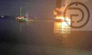 Fire Guts Speedboat on Samui Island