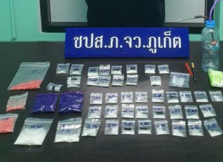 Man Arrested with 685 Methamphetamine Pills in Phuket