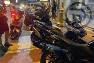 Twenty French Motorbike Racers Arrested in Patong – VIDEO