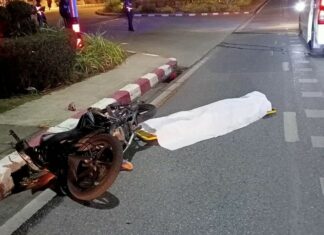 One Person Dead, Two Injured after Motorbike Crash in Thalang