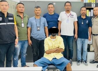 Ex poliziotto degli Emirati Arabi Uniti arrestato sull'isola di Phangan per presunto incendio doloso sull'isola di Samui