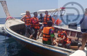 Three Tourists and Four Crew Members Rescued after Speedboat Capsizes in Krabi