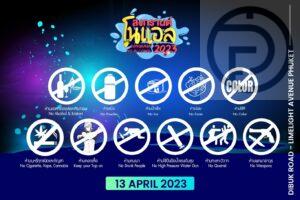 UPDATE: Phuket Town Songkran Water Splash Celebration with ‘No Alcohol’ Event Line Up and Rules