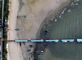 Black Water Found on Patong Beach