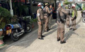 Man Acting Erratic and Disturbing the Peace Caught at Apartment in Patong
