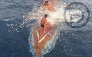 Two People Rescued After Fishing Boat Capsizes in Phang Nga