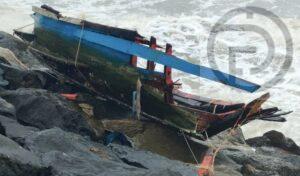 Four Bodies Found After Many Fishing Boats Capsized in Nakhon Si Thammarat