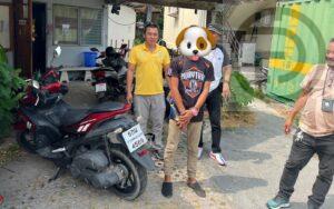 Patong Motorbike Thief Arrested with Help from Social Media