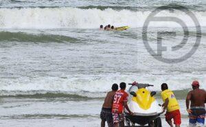 Tourists Rescued After Nearly Drowning at Patong Beach in Phuket