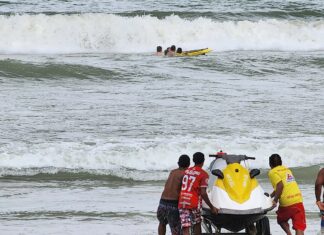 Tourists Rescued After Nearly Drowning at Patong Beach in Phuket