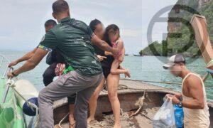 Five Foreigners Rescued After Long-tail Boat Breaks Down in Krabi