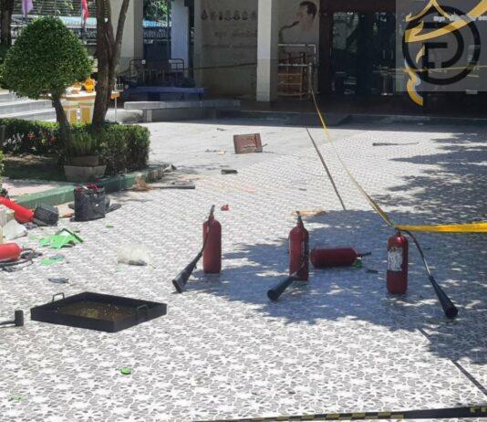 Fire Extinguisher Explodes and Kills One Schoolboy and Injures Five Others in Bangkok