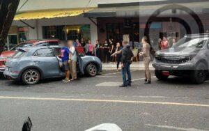 Foreign Man Shot in a Car in Phuket, Suspect Flees