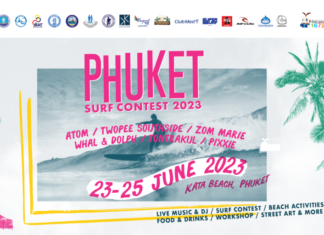 Phuket to hold SURF CONTEST 2023