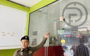 Phuket Police Search for Gunman who Fired Gunshots at Lottery Shop in Broad Daylight