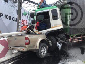 Two People Dead After Truck Slams into Pickup on Patong Hill – VIDEO