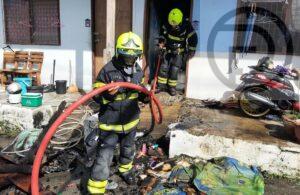 Fire Damages Rental Room in Rassada, Two Cats Survive
