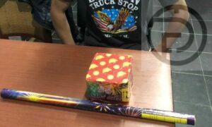 Man Arrested for Selling Fireworks on Patong Beach