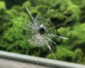Mysterious Bullet Pierces Through Glass at Phuket School