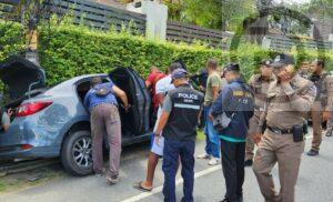 Phuket Police Get Into a Car Chase with a Nigerian Man on a Four Year Overstay, Seize Cocaine From His Home
