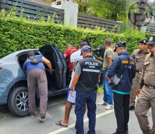 Phuket Police Get Into a Car Chase with a Nigerian Man on a Four Year Overstay, Seize Cocaine From His Home