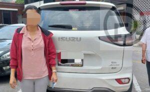 Illegal Female Taxi Driver Arrested in Phuket