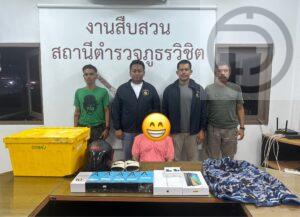 Man Arrested in Phuket for Allegedly Stealing Mobile Phones