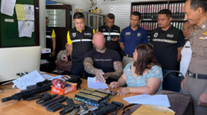 Swedish Man Found With Eight Guns and 200 Bullets on Samui Island
